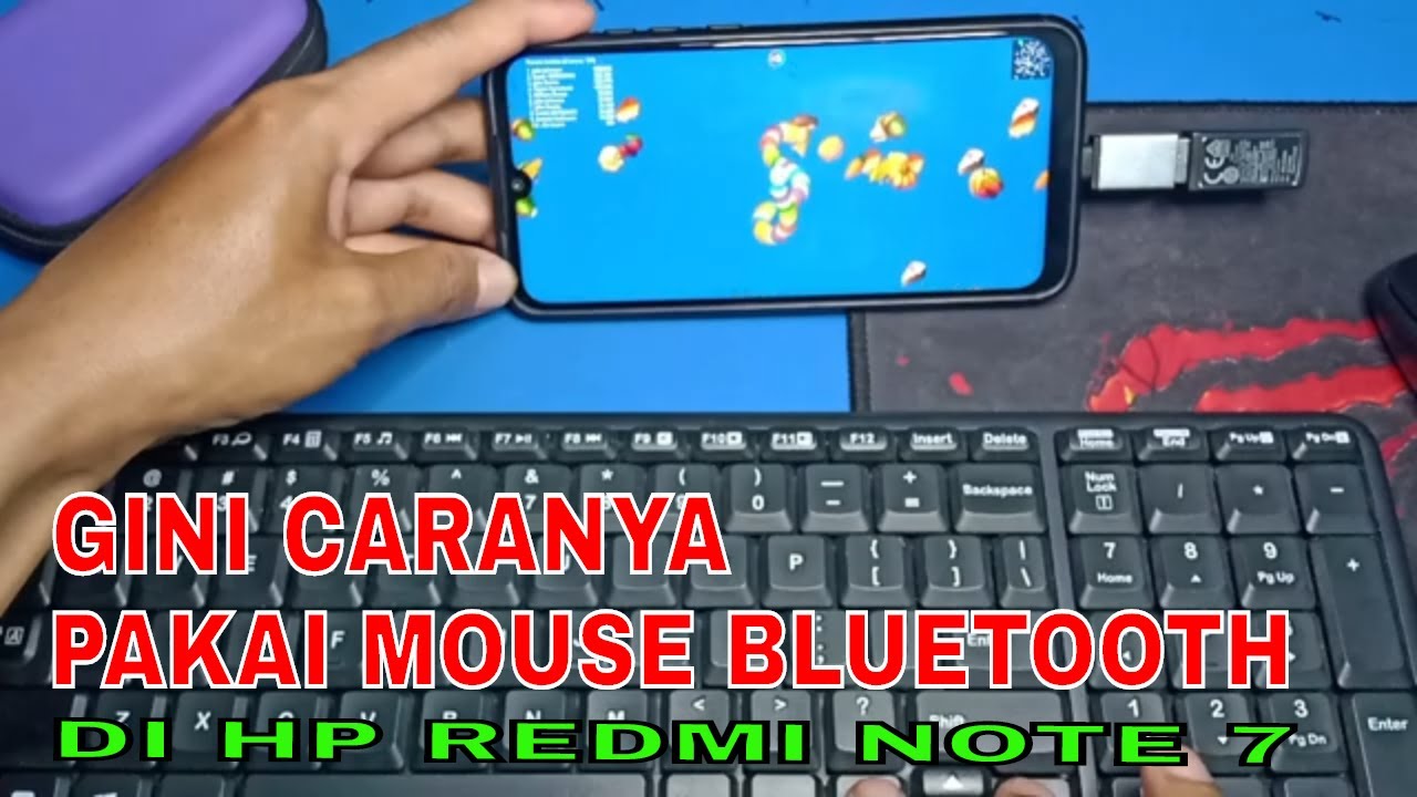 CARA MENGGUNAKAN MOUSE DAN KEYBOARD WIRELESS DI HP ANDROID ...