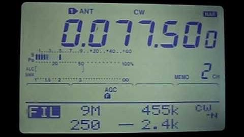 DCF77 Radio Time Station