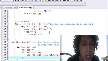 videotutorial multiplicacion de matrices