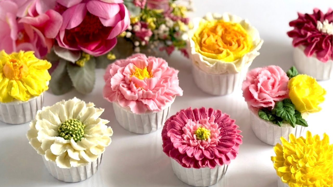 Keep Practicing - These Buttercream Flowers Are Easier Than They Look! - ZIBAKERIZ