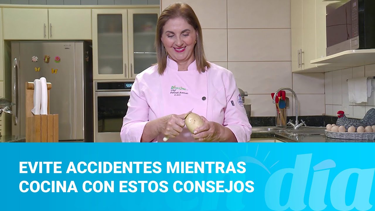 Evite accidentes mientras cocina con estos consejos