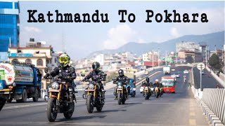 Tvs Ronin ride Handa Wild Maja Aayio! || Kathmandu To Pokhara || Day: 1