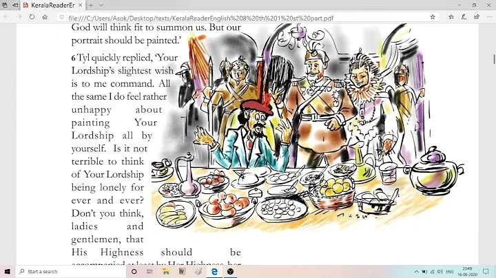 THE MYSTERIOUS PICTURE  by CHARLES DE COSTER story...
