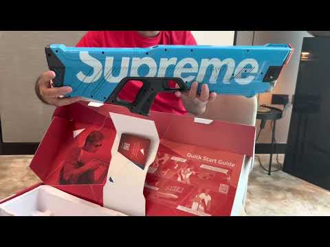 Supreme SpyraTwo water blaster  supreme water gun . First look