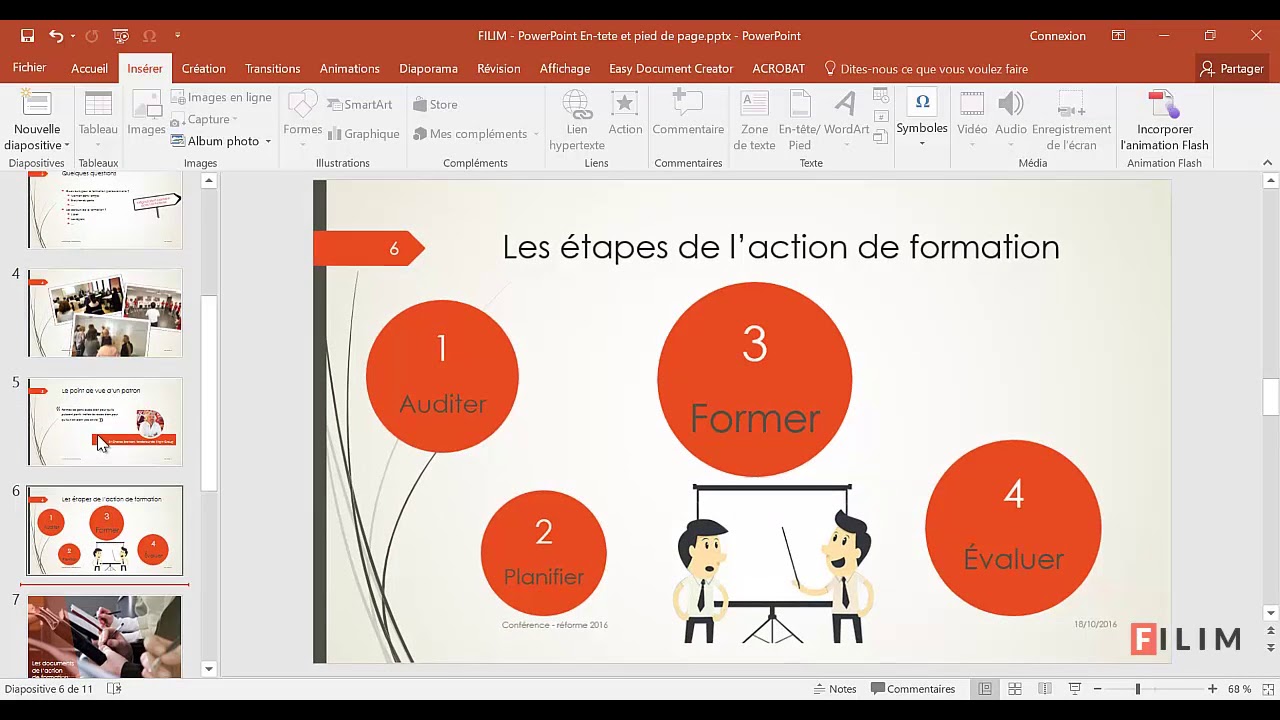 presentation powerpoint en francais