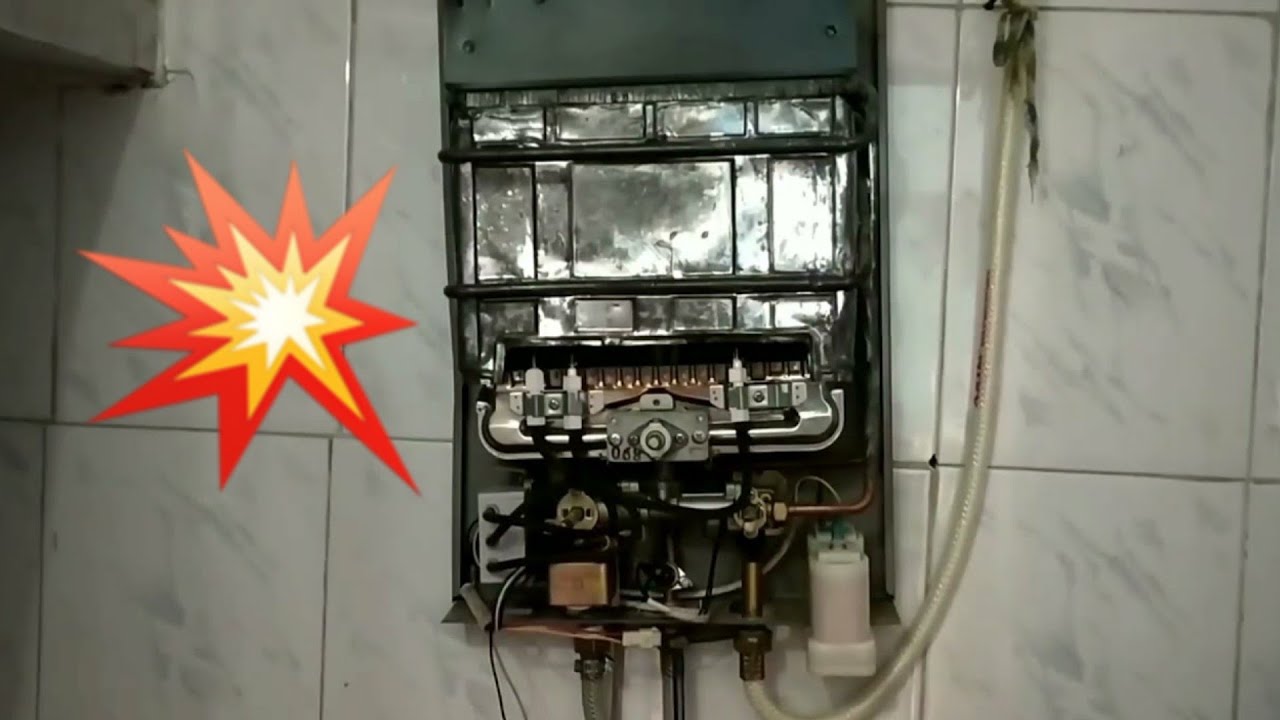 गैस गीजर हाई प्रेशर में बम फूटने की आवाजें क्यों आती है कैसे ठीक करें | Gas Geyser Is Dangerous