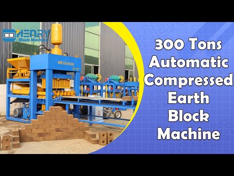 Automatic compressed earth block machine / soil interlocking brick ...