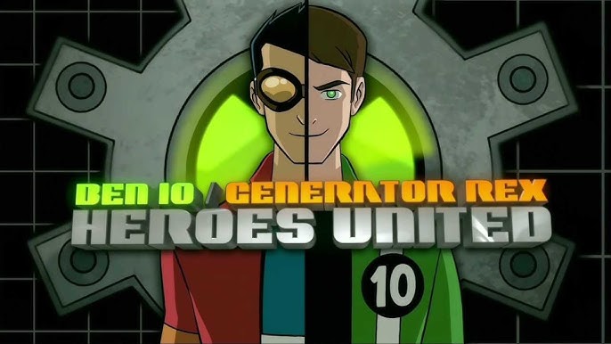 Omnicoid Void: Ben Gen 10 Promo Art with Generator Rex Characters