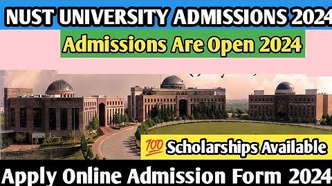 How to apply for NET// Nust Entry test//Online form filling method Nust admission 2024 apply online