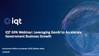 Leveraging GenAI to Accelerate Government Business Growth