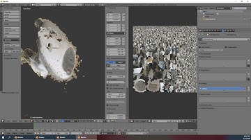 Baking Vertex Colors to Texture Blender 2.7