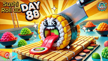 Sushi Roll 3D - Slicing & Rolling Challenge! (Day 8: Level 29 to 32) | Android & iOS