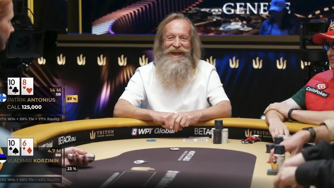 Дедушка выиграл 7 500 000$ обыграв лучших покеристов! Нарезка покерных раздач турнира!
