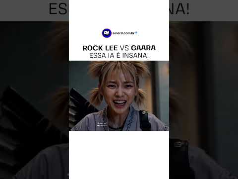 Thumbnail do vídeo: A LUTA DE ROCK LEE VS GAARA NA VIDA REAL