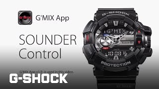 G-SHOCK GBA-400 - SOUNDER Control with G'MIX App v1.0 screenshot 3