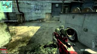 COD MW3 - LUCKY RANDOM THROWING KNIFE KILL!! AMAZING - BAZINGA