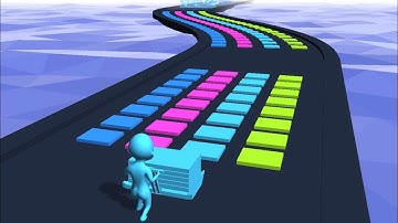 STACK COLORS 🌈 ⭐️- All Levels Gameplay Android, iOS v.93