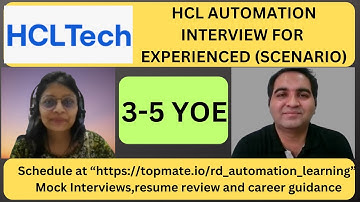 HCL Interview Questions | Real Time Interview Questions and Answers