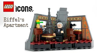 LEGO® ICONS Eiffel’s Apartment (40579) - Speed build