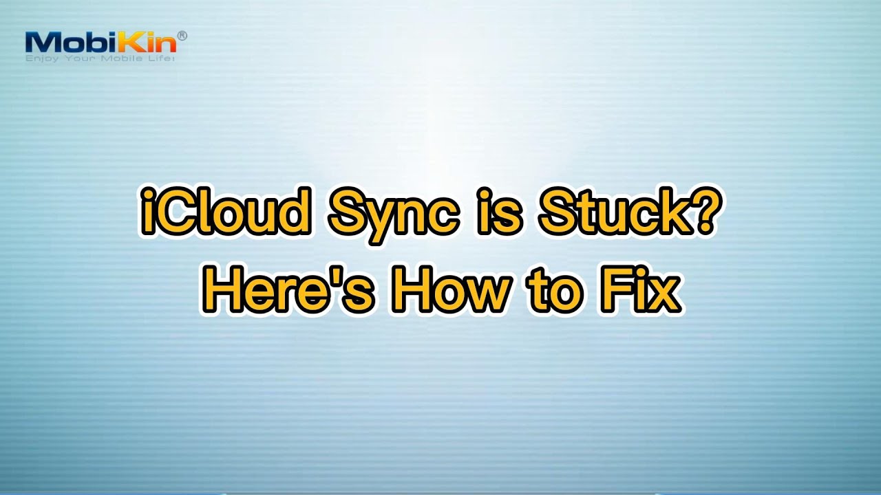 iCloud Sync is Stuck? Here's How to Fix