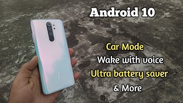 REDMI NOTE 8 PRO ANDROID 10 | FIRST LOOK & HANDS ON | New update