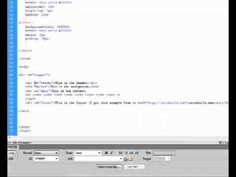 Dreamweaver CS5: Using a wrapper to make a fixed/liquid page