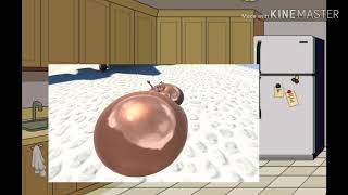 Pink Gold Peach Gets Fat On Thanksgiving modern