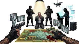 You Run the Illegal Surveillance Network of a Mega City State