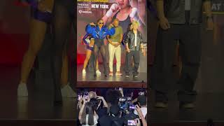 Faceoff Alycia Baumgartner Vs Bo Mi Re Shin #boxing #baumgardnershin