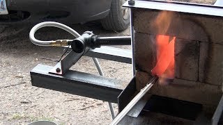 Heat treating knives