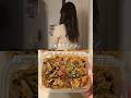 レンチン豚こまチャプチェの冷凍ストック弁当！レシピは説明欄#shorts#hario#簡単レシピ
