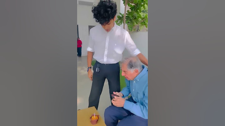 Happy Birthday 🥳💥❤ Sir Ratan Tata | Shantanu Naidu