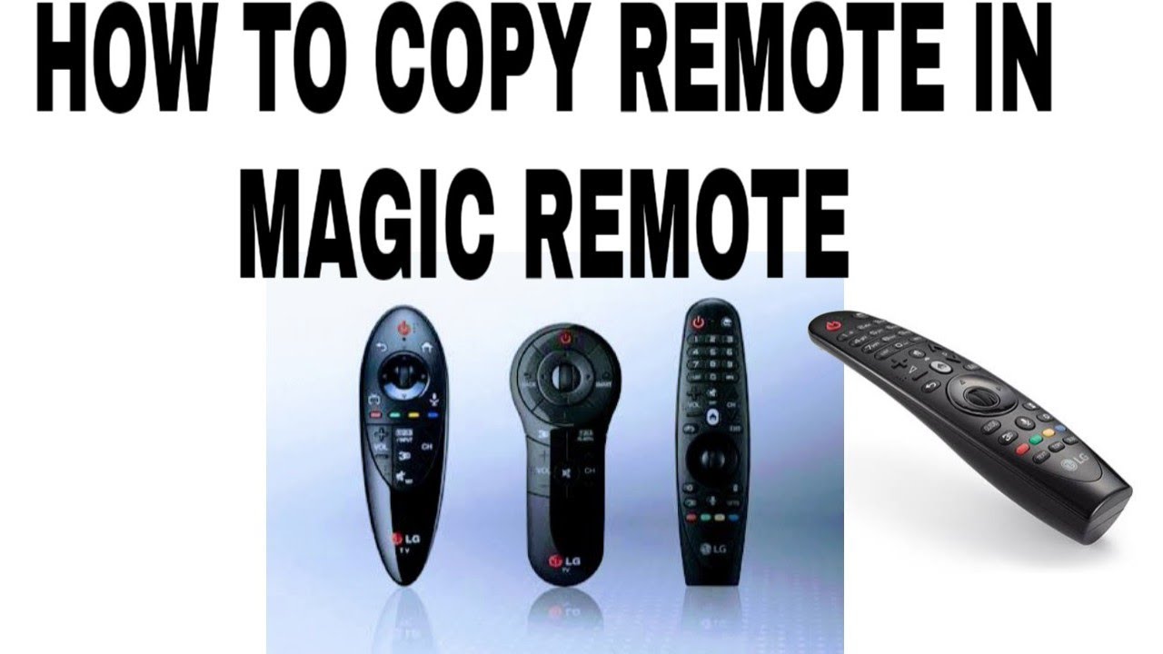 getting lg ip menu with magic remote