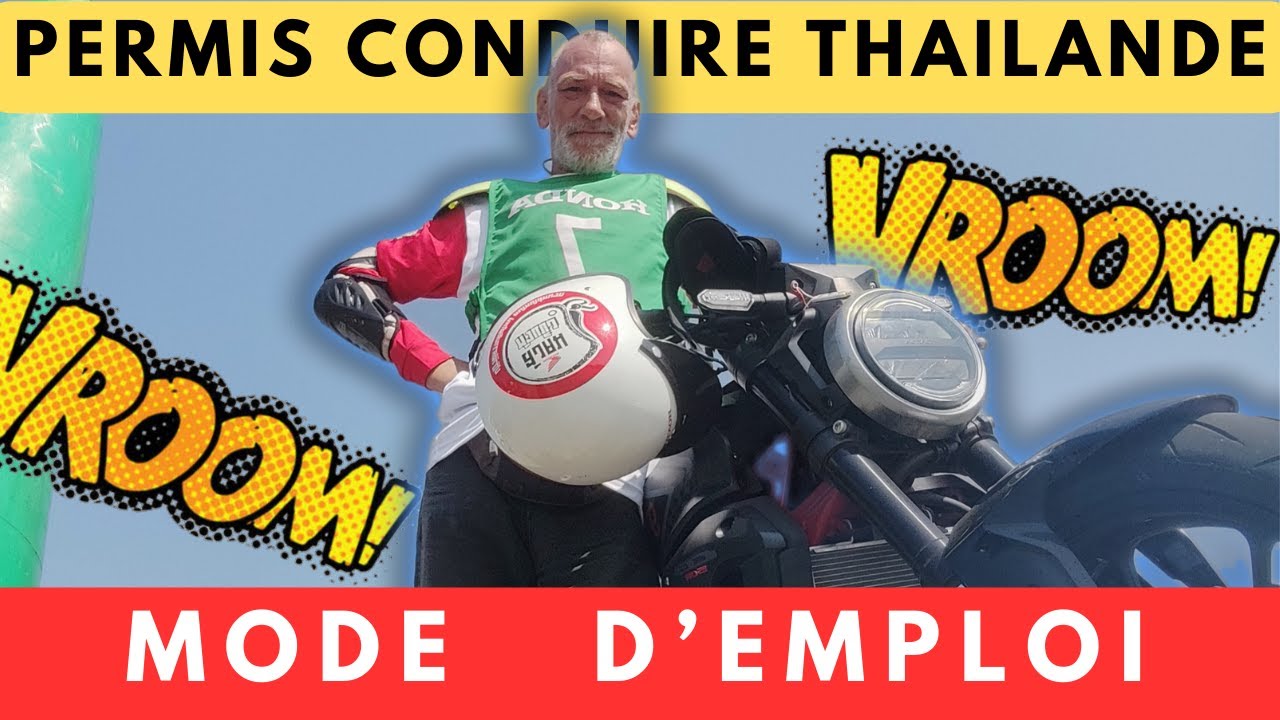 Permis Moto en Thaïlande 🇹🇭. Vais-je réussir: Guide Complet 2026 (Étapes + Prix)