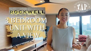 One Rockwell Makati 3 Bedroom Condo Unit For Rent by Pam Perfecto ✨