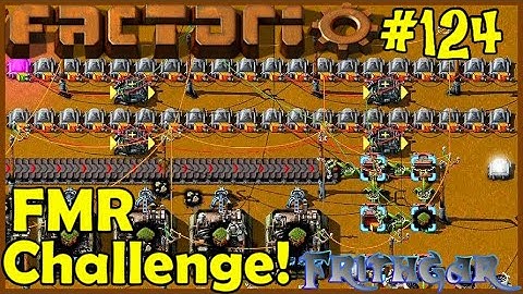 Factorio Million Robot Challenge #124: Eighty Indicator Lights!