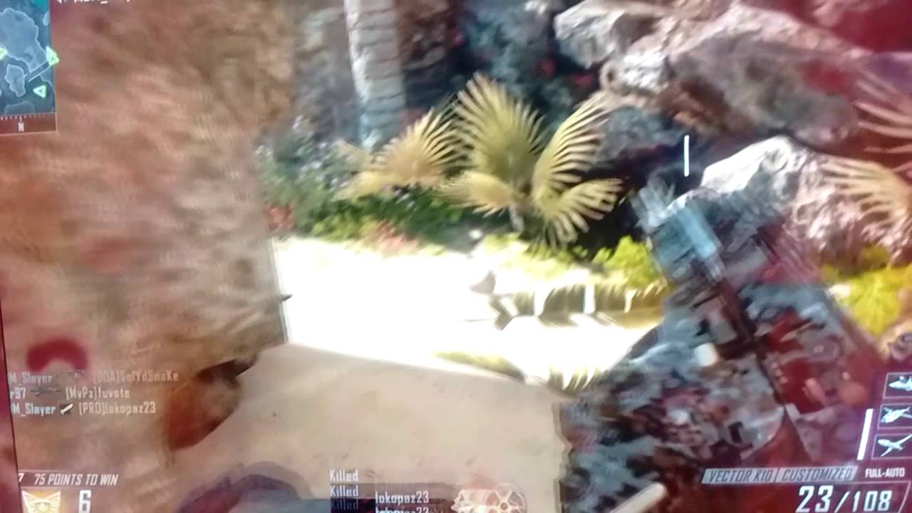 COD Black Ops 2 Gameplay: ScorpionEVO And VectorK10