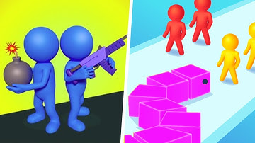 They Are Coming | Color Snake Rush - Gameplay Walkthrough Max Levels (Part 2)