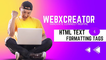 Html Text Formatting Tags Part 1