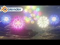 【blender】花火の作り方を徹底解説!