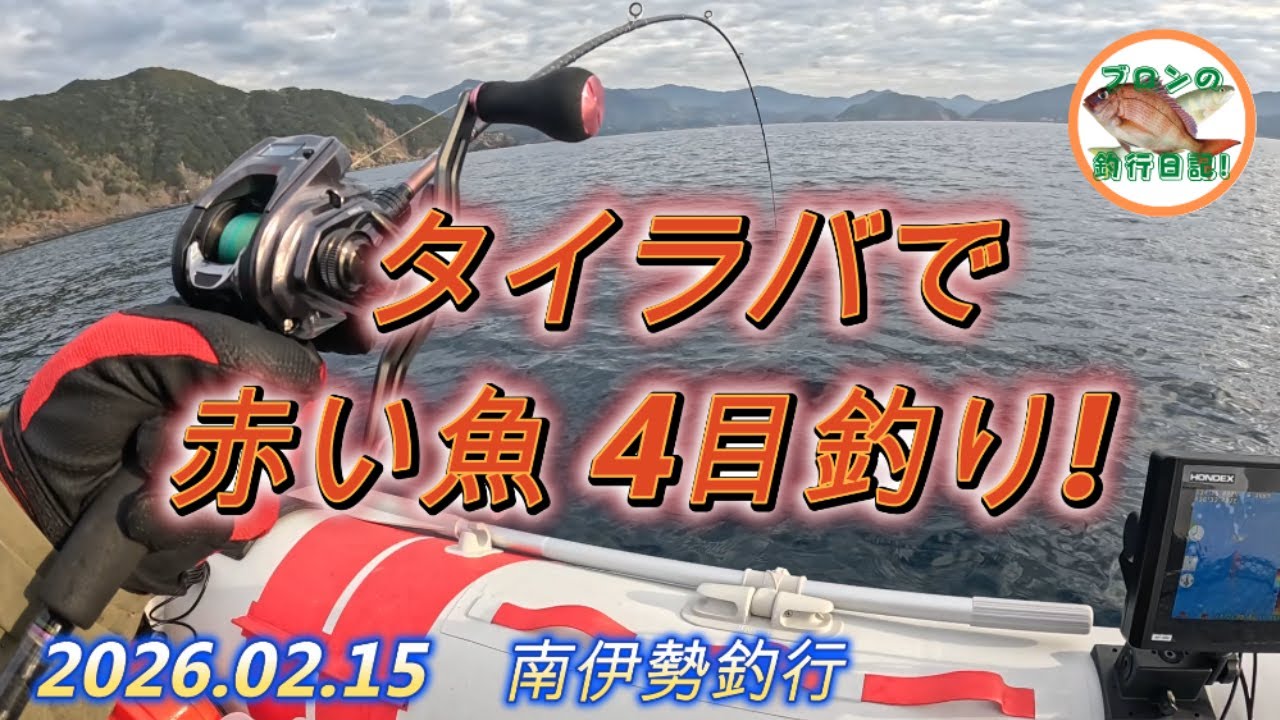 2026.02.15 1ヵ月ぶりの南伊勢釣行