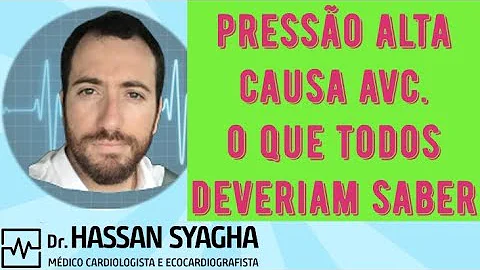 Quando a pressão pode causar AVC?