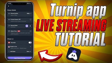 Turnip app sai live stream kese kare 2025 || turnip app sai short live stream kese kare full process