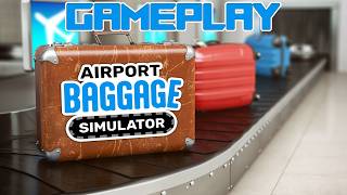 Airport Baggage Simulator Gameplay - Run Baggage Terminal | Let's Try | PC screenshot 1
