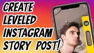 How to Use The New Camera Levelling Feature on Instagram Stories 2021 screenshot 2