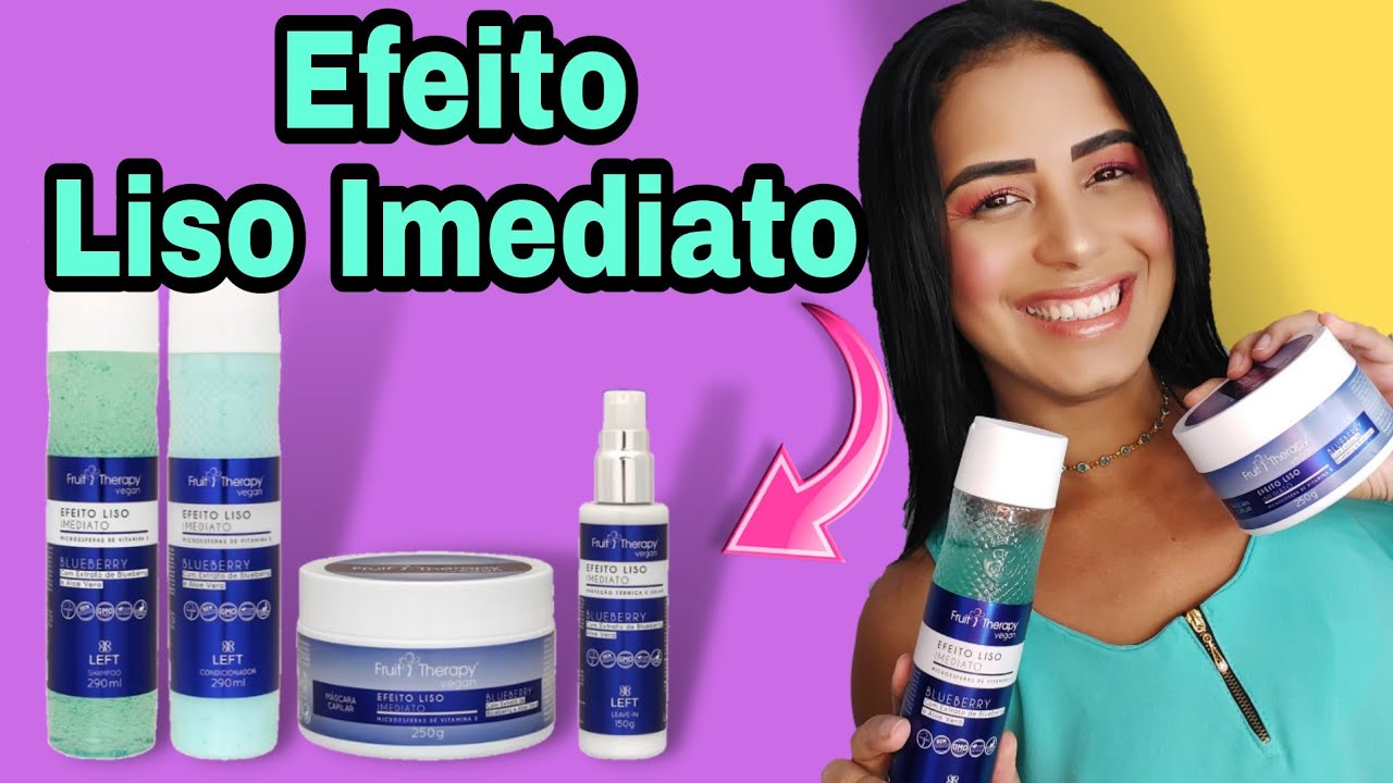 ✔️ EFEITO LISO IMEDIATO LOGO DE PRIMEIRA/RESENHA KIT LEFT COSMÉTICOS