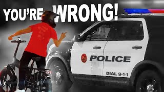 Police Do Not Know E-Bike Laws