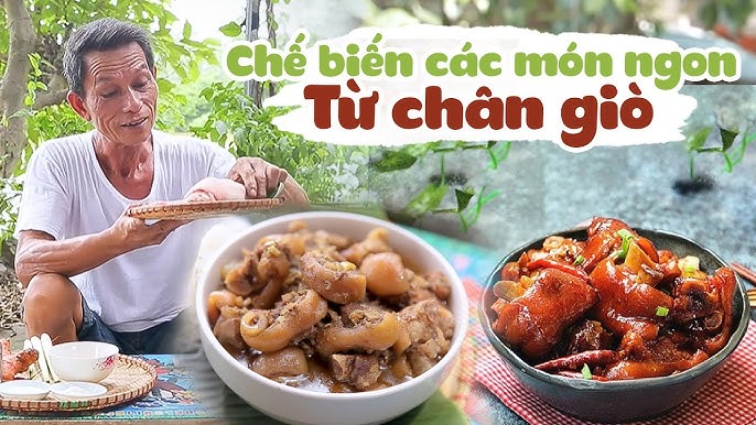 Món ăn từ chân giò cho người ăn kiêng và phụ nữ sau sinh