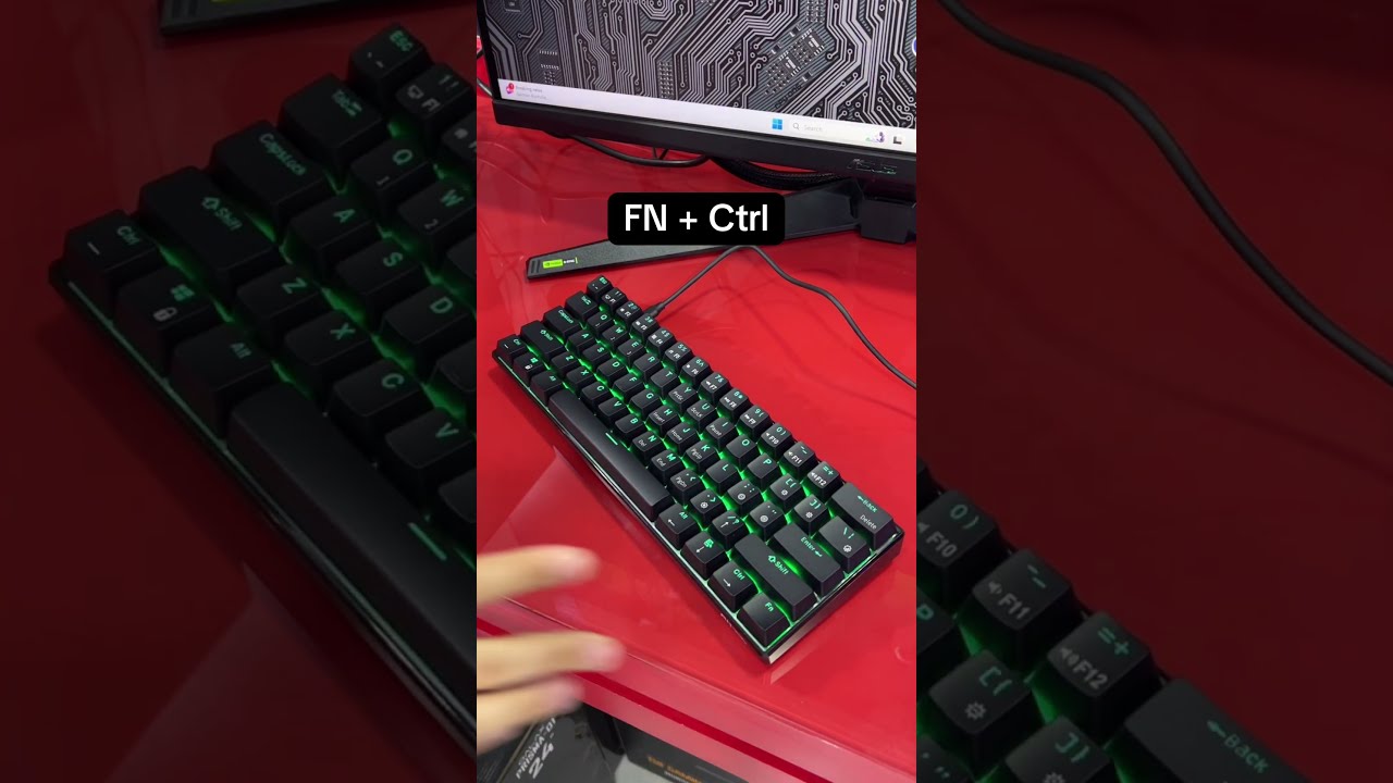 This Is How To Access BIOS On A 60 Keyboard 