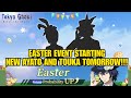 NEW EASTER EVENT IN TG BTC!!! AYATO AND TOUKA EASTER VERSIONS TOMORROW!!!